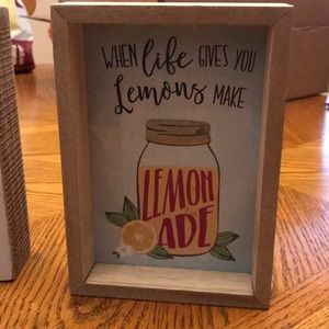 When life gives you lemons make lemonade